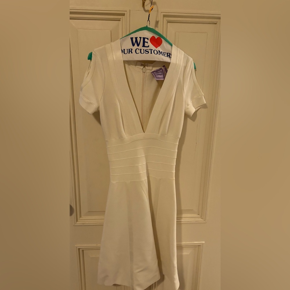 Herve Leger bandage dress